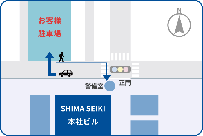 駐車場案内図