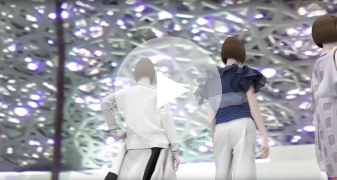 バーチャルファッションショー